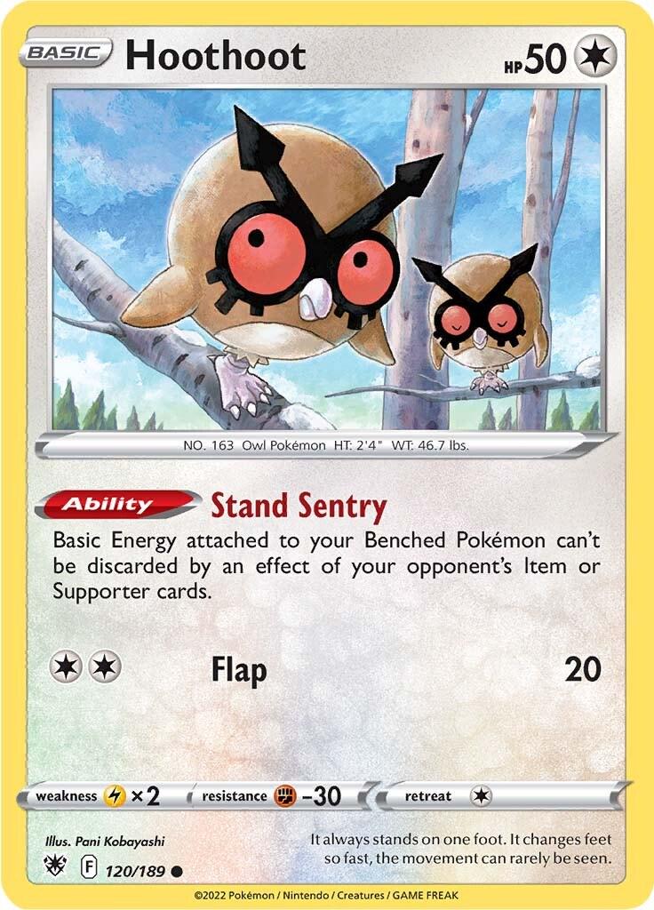 Hoothoot #120 Pokemon Astral Radiance