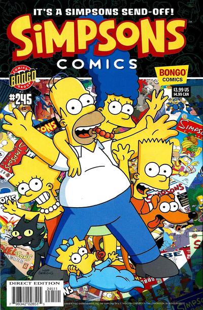 Simpsons Comics #245 (2018) Comic Books Simpsons Comics