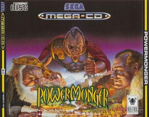 PowerMonger PAL Sega Mega CD