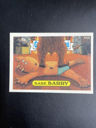 Bare BARRY #442b 1987 Garbage Pail Kids