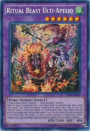 Ritual Beast Ulti-Apelio THSF-EN028 YuGiOh The Secret Forces