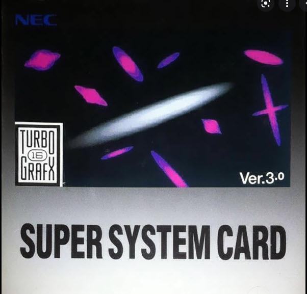 Super System Card Ver.3.0 TurboGrafx CD