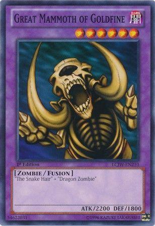 Great Mammoth of Goldfine LCJW-EN210 YuGiOh Legendary Collection 4: Joey's World Mega Pack