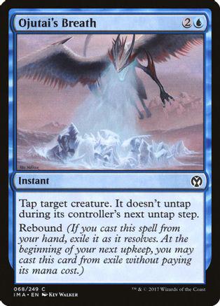 Ojutai's Breath Magic Iconic Masters