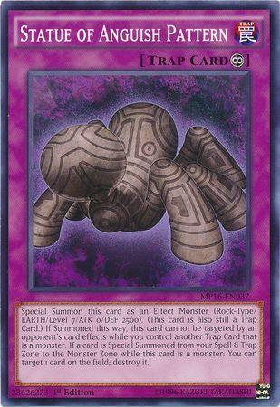 Statue of Anguish Pattern MP16-EN037 YuGiOh 2016 Mega-Tin Mega Pack