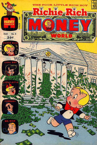 Richie Rich Money World #4 (1973) Comic Books Richie Rich Money World