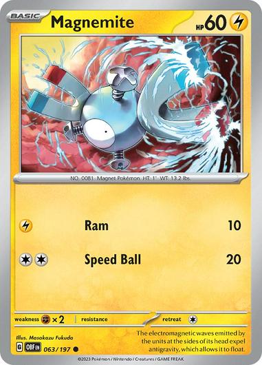 Magnemite #63 Cover Art