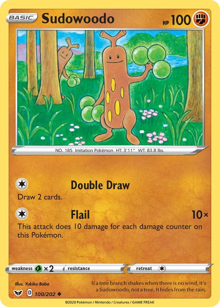 Sudowoodo #100 Pokemon Sword & Shield