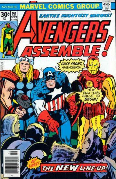 Avengers #151 (1976) Comic Books Avengers
