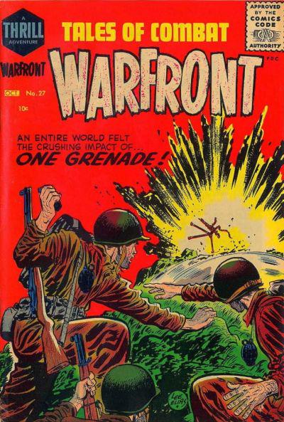 Warfront #27 (1955) Comic Books Warfront