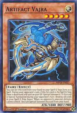 Artifact Vajra MP18-EN027 YuGiOh 2018 Mega-Tin Mega Pack
