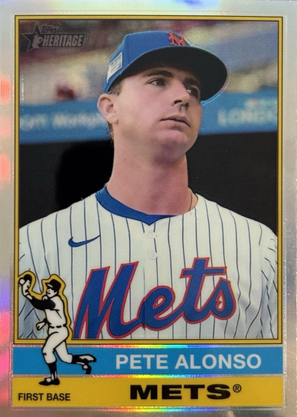 Pete Alonso [Refractor Chrome Variation] #374
