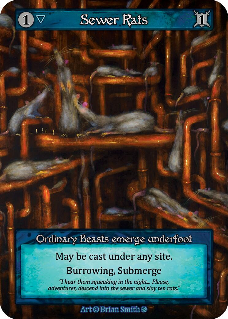 Sewer Rats (Sorcery: Contested Realms Gothic)