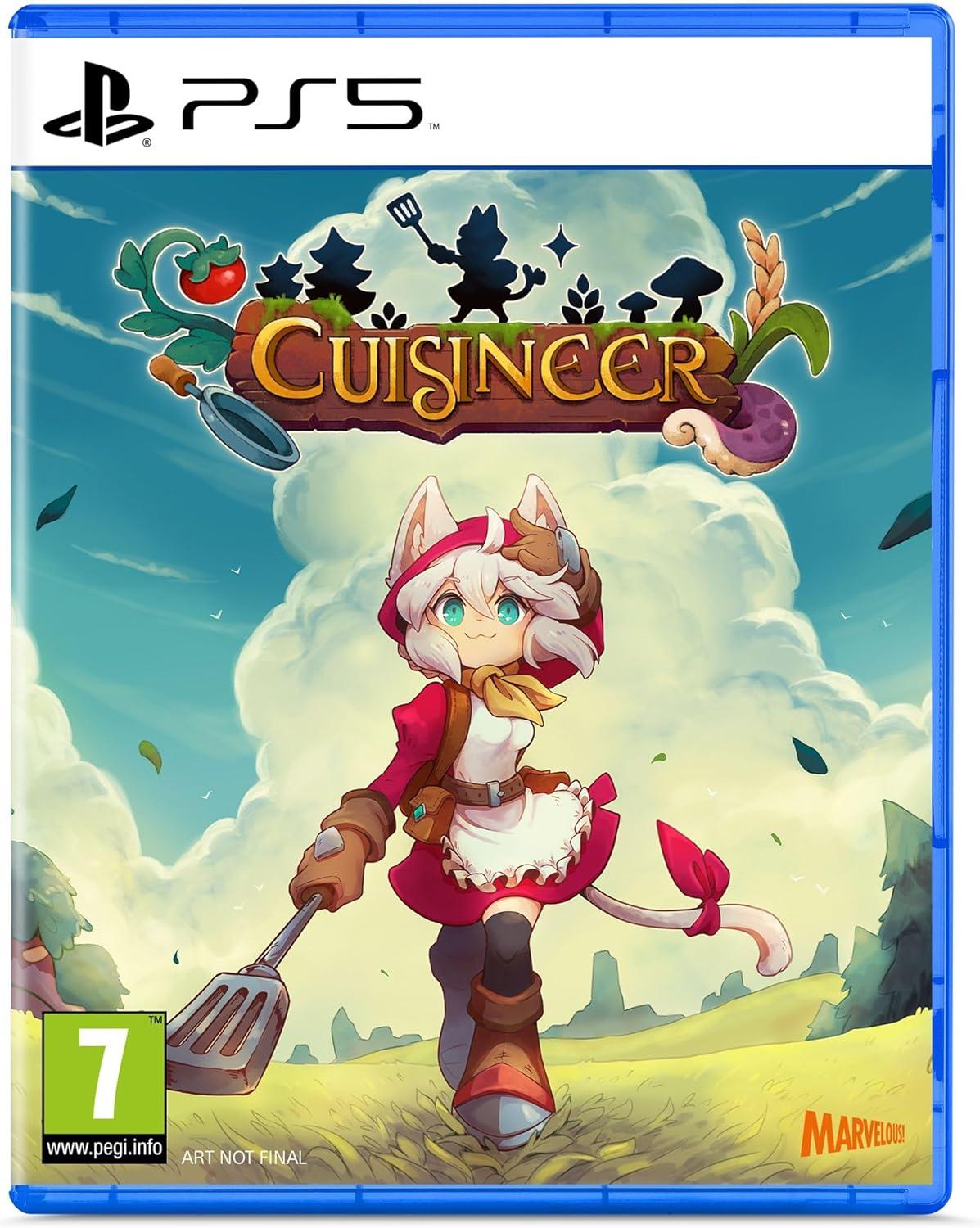 Carátula de Cuisineer para PS5 (edición PAL España)