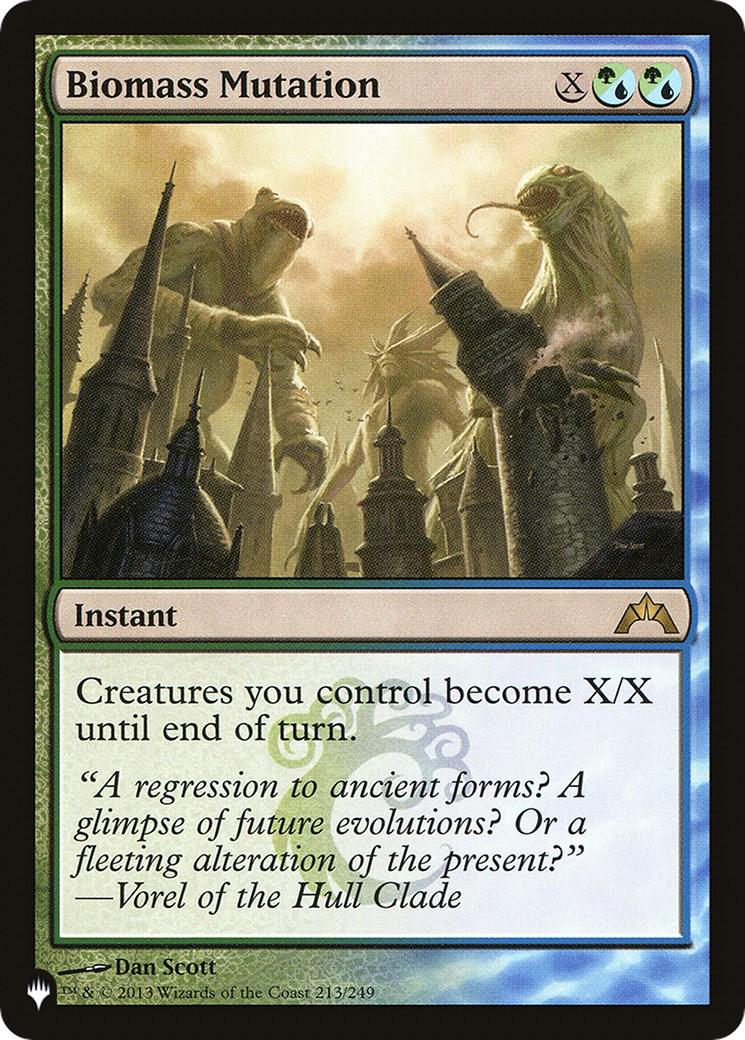 Biomass Mutation #213 Magic The List Reprints
