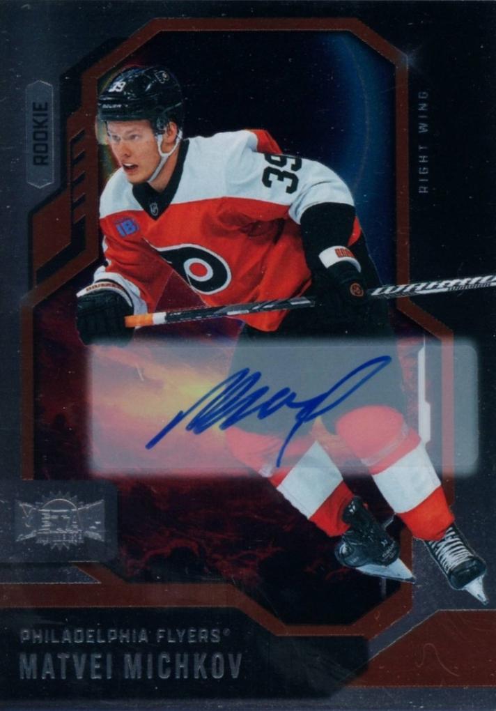 Matvei Michkov [Autograph] #139 Prices | 2024 SkyBox Metal Universe ...
