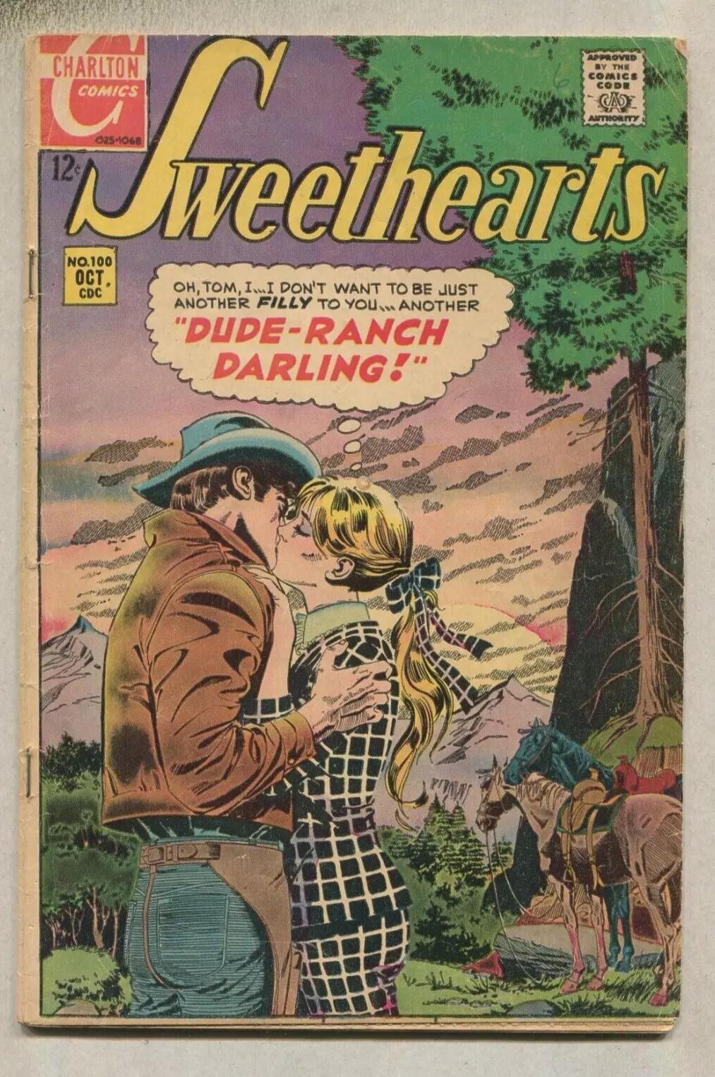Sweethearts #100 (1970) Comic Books Sweethearts