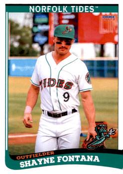 Shayne Fontana #35 2023 Choice Norfolk Tides Baseball