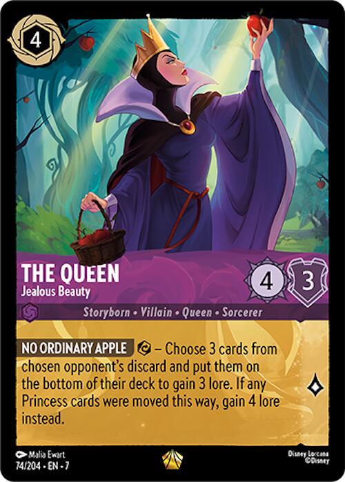 The Queen - Jealous Beauty #74 Lorcana Archazia's Island