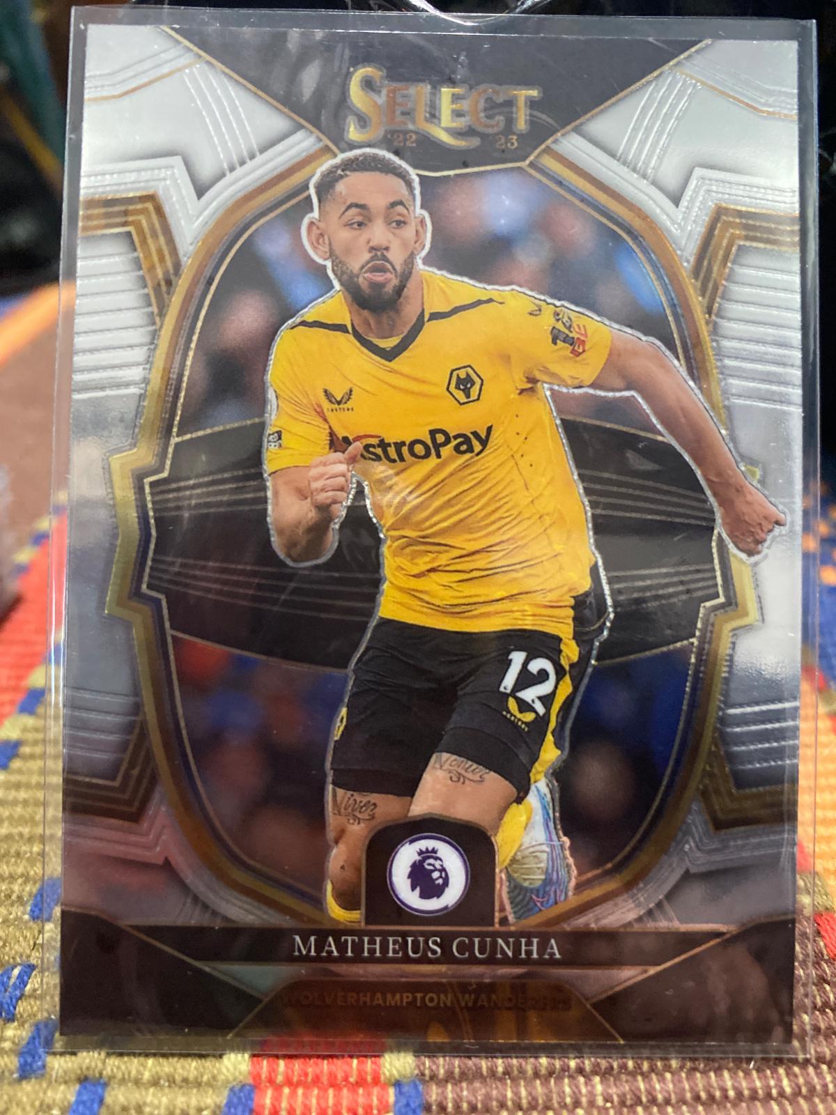 Matheus Cunha #96 2022 Panini Select Premier League