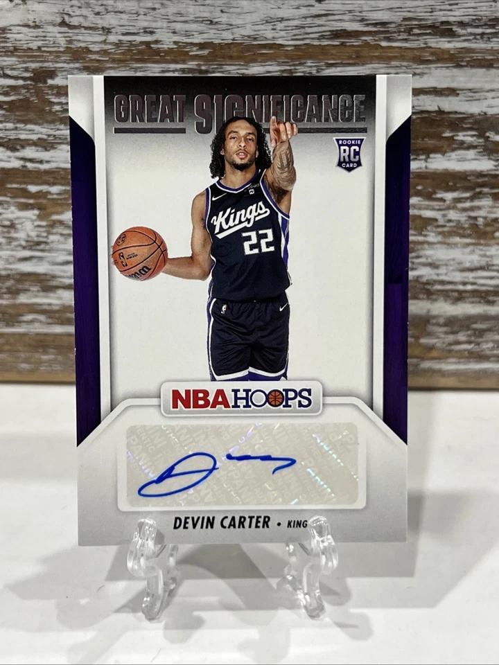 Devin Carter #GS-DCK Basketball Cards 2024 Panini NBA Hoops Great SIGnificance