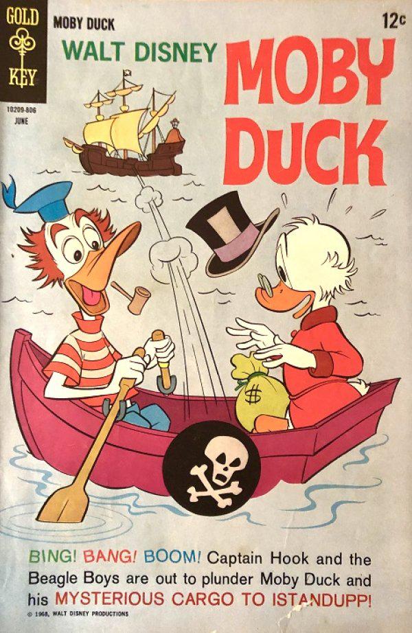 Moby Duck #2 (1968) Comic Books Moby Duck
