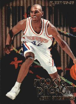 Jerry Stackhouse #7 1995-96 Fleer Basketball Rookie Phenom
