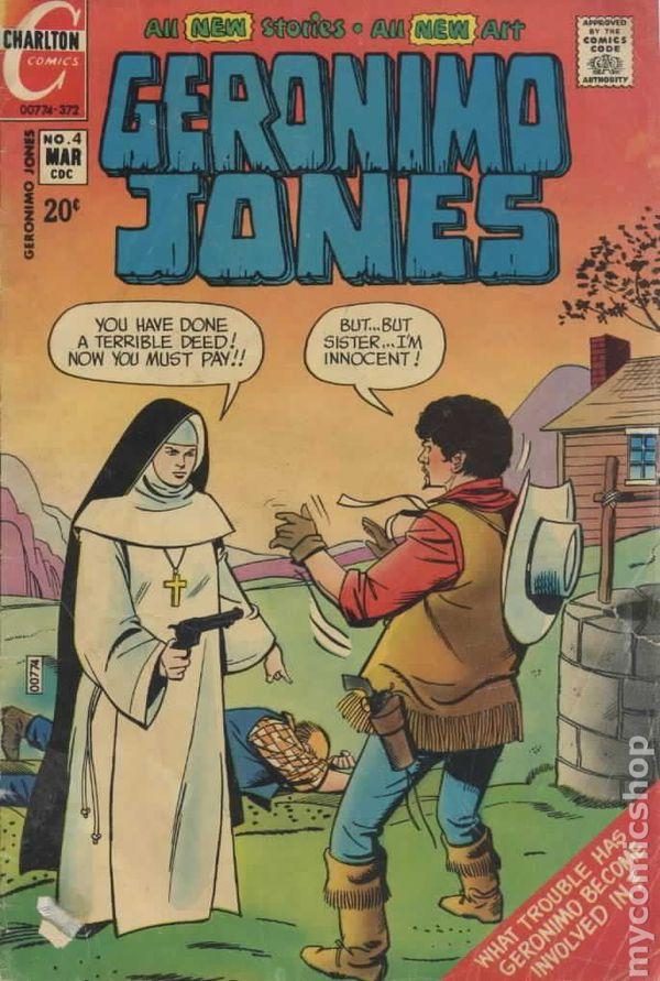 Geronimo Jones #4 (1972) Comic Books Geronimo Jones