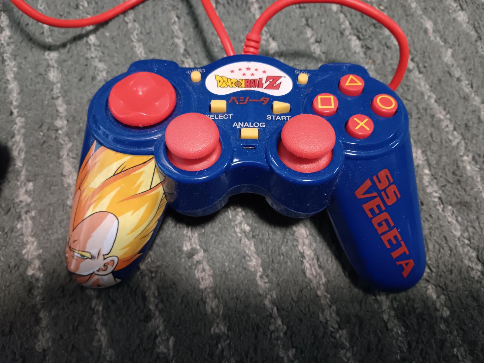 Dragon Ball Z SS Vegeta Controller Playstation 2