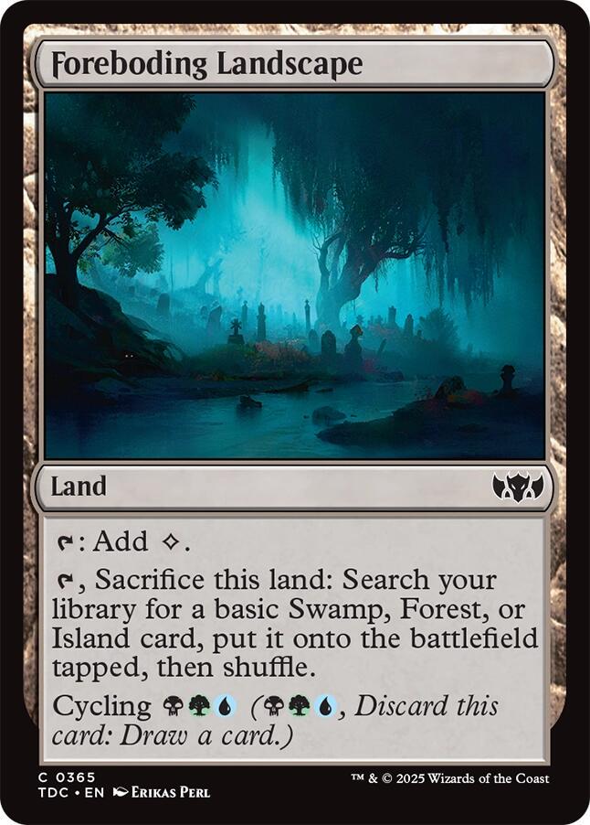 Foreboding Landscape condition prices