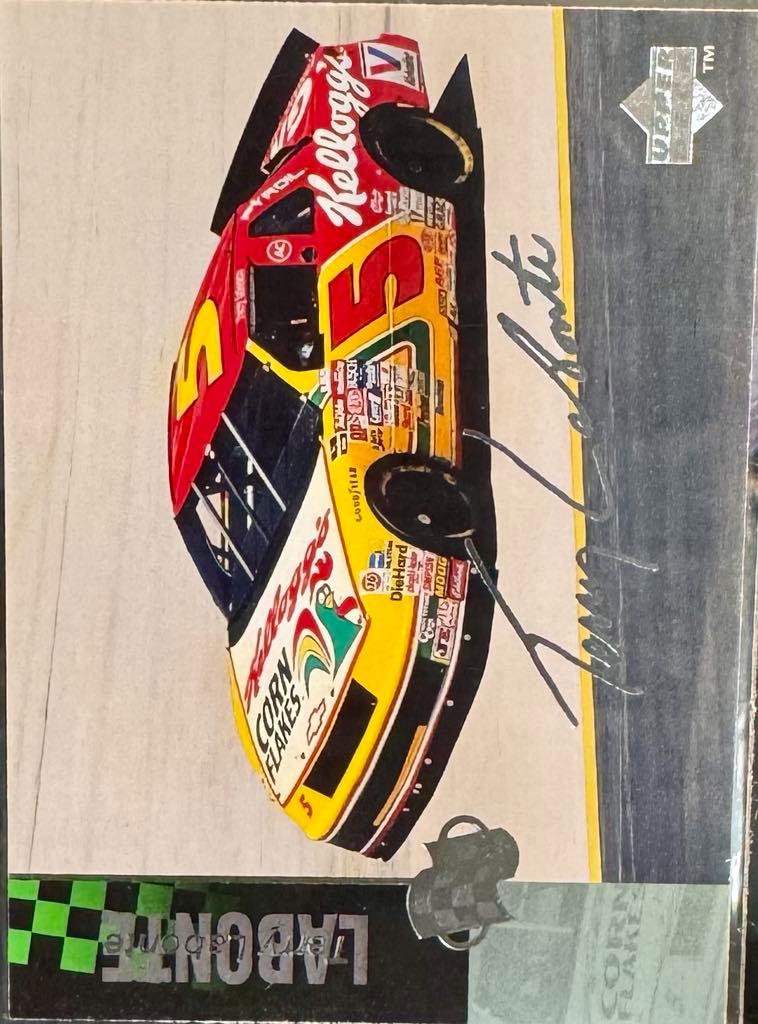 Terry Labonte #105 Racing Cards 1994 Upper Deck NASCAR