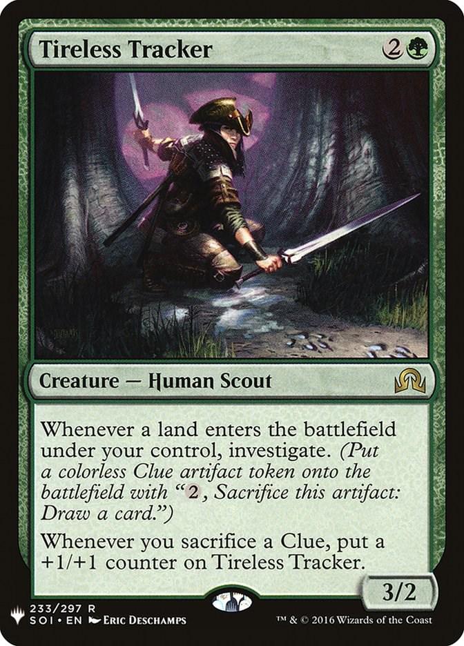 Tireless Tracker #233 Magic The List Reprints