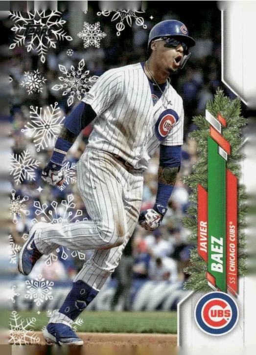 Javier Baez #HW67 2020 Topps Holiday Baseball
