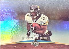 Greg Jones #NF-GJ Football Cards 2007 Upper Deck NFL Artifacts Prices