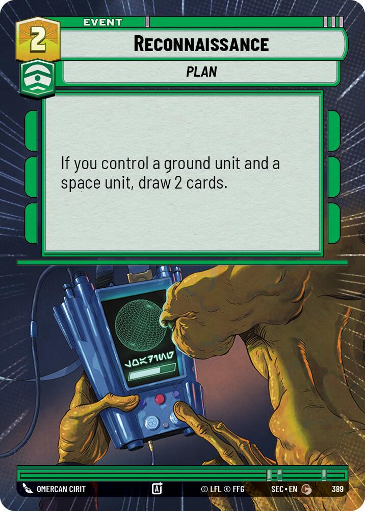 Reconnaissance [Hyperspace] #389