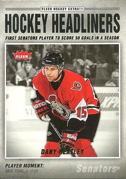 Dany Heatley #HL17 2006 Fleer Hockey Headliners
