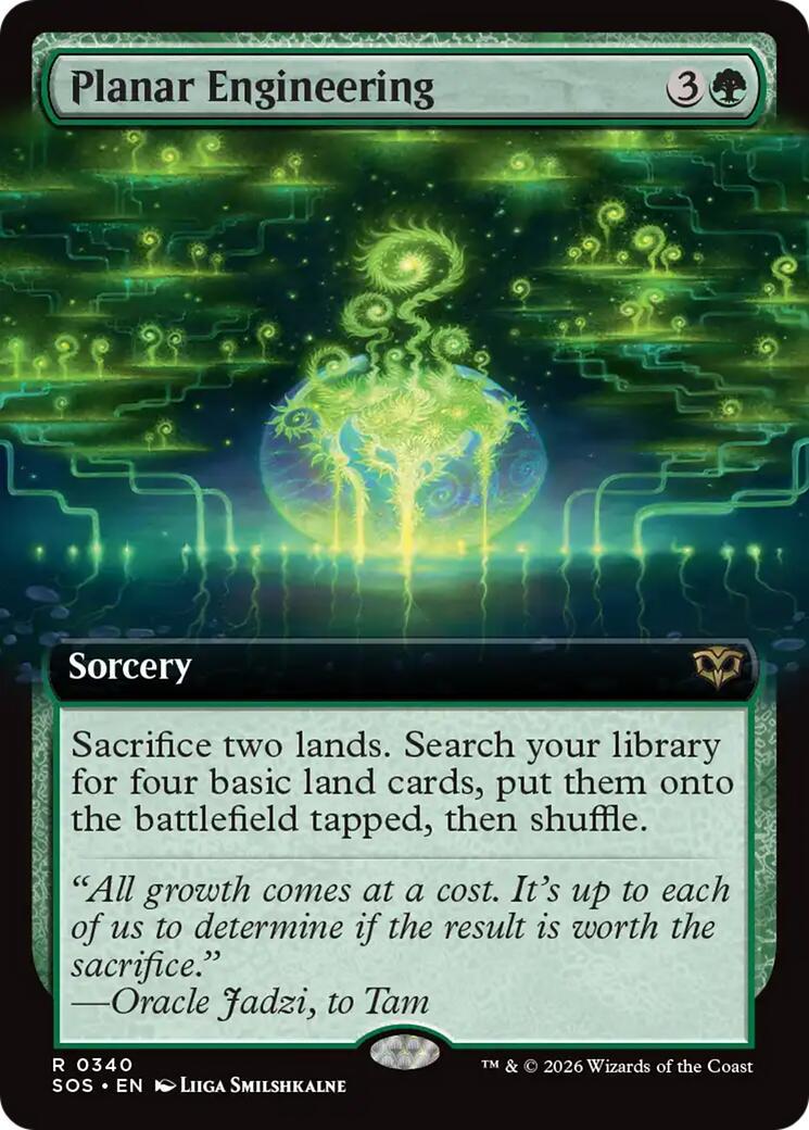 Planar Engineering [Extended Art Foil] #340