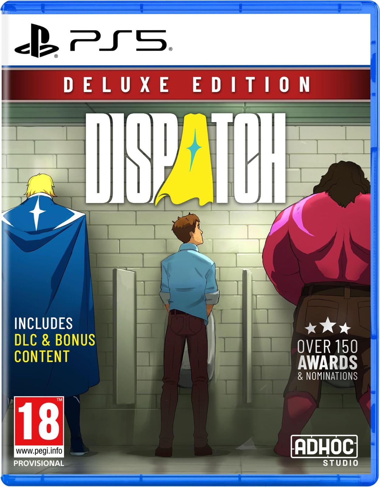 Carátula de Dispatch Deluxe Edition para PS5 (edición PAL España)