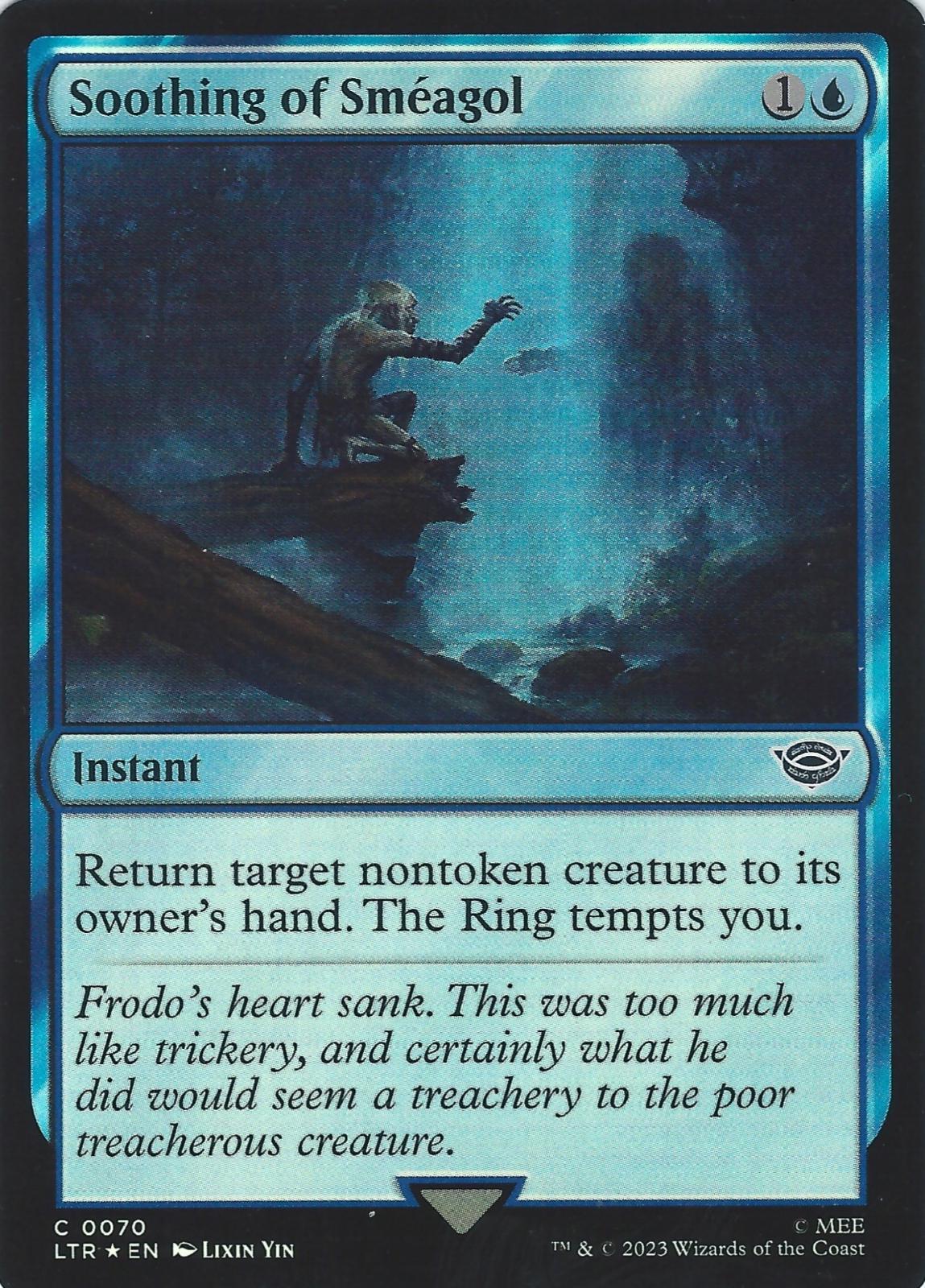 Soothing of Smeagol