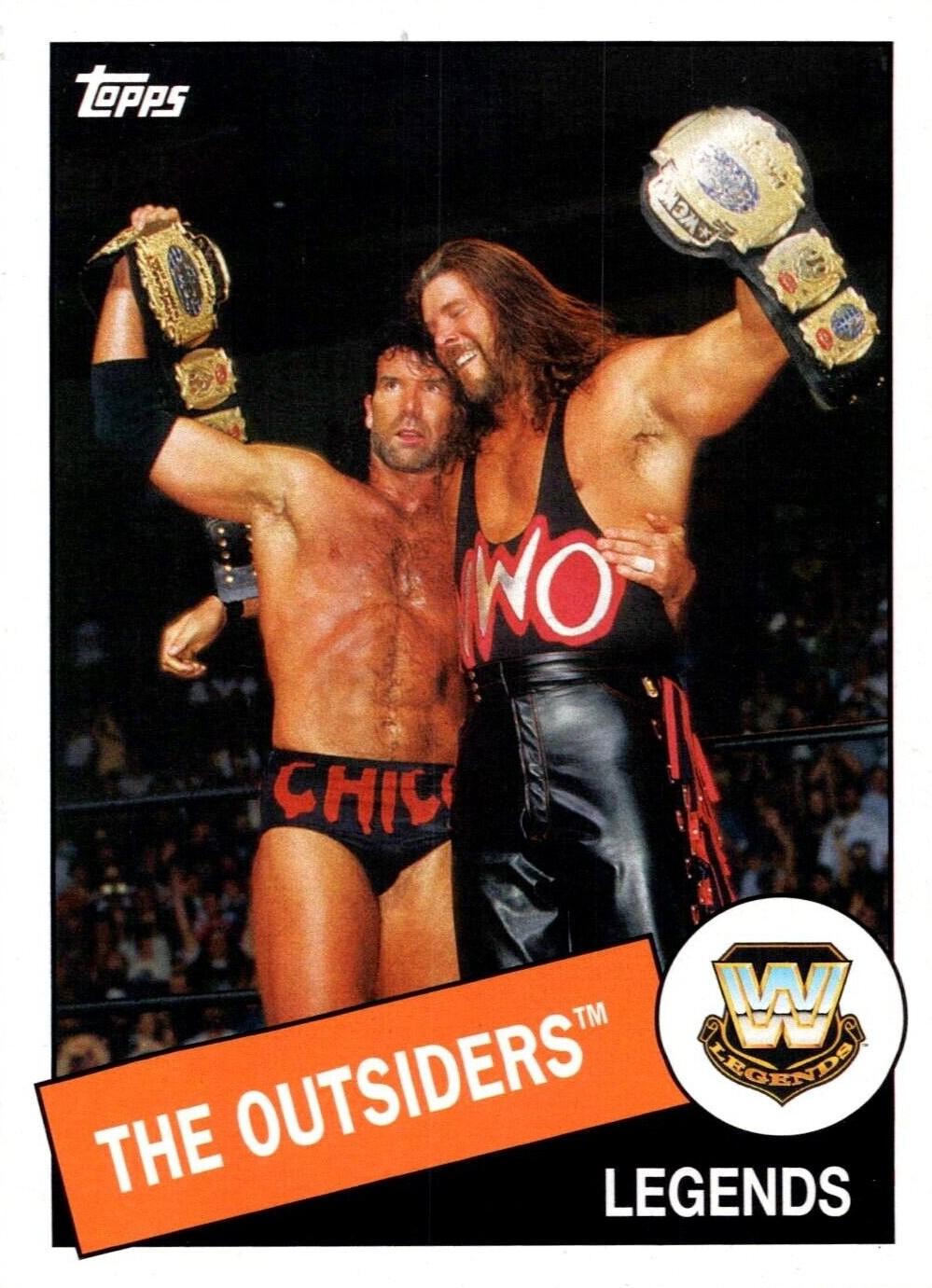 The Outsiders #36 Wrestling Cards 2015 Topps Heritage WWE