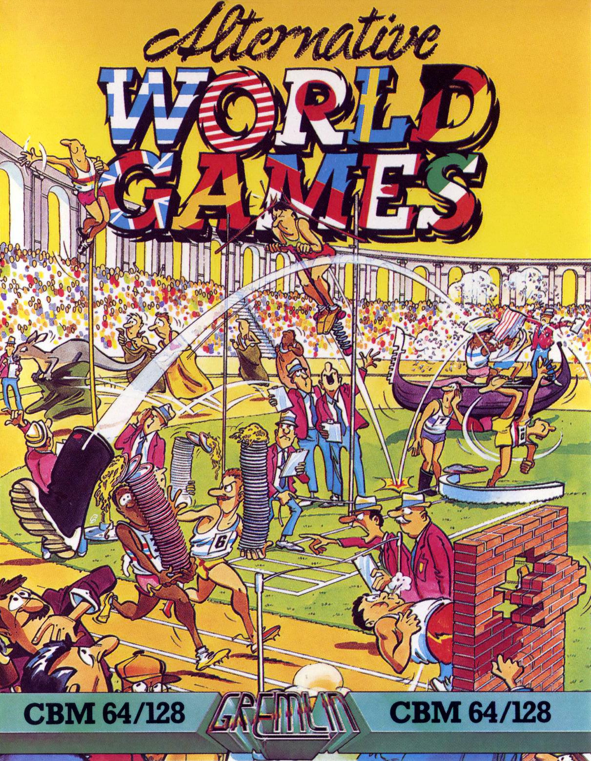 Alternative World Games Commodore 64
