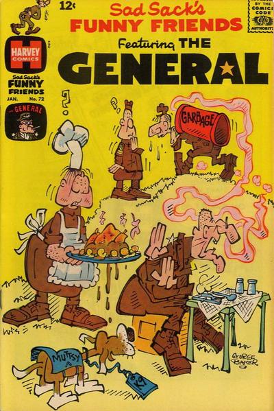 Sad Sack's Funny Friends #72 (1967) Comic Books Sad Sack's Funny Friends