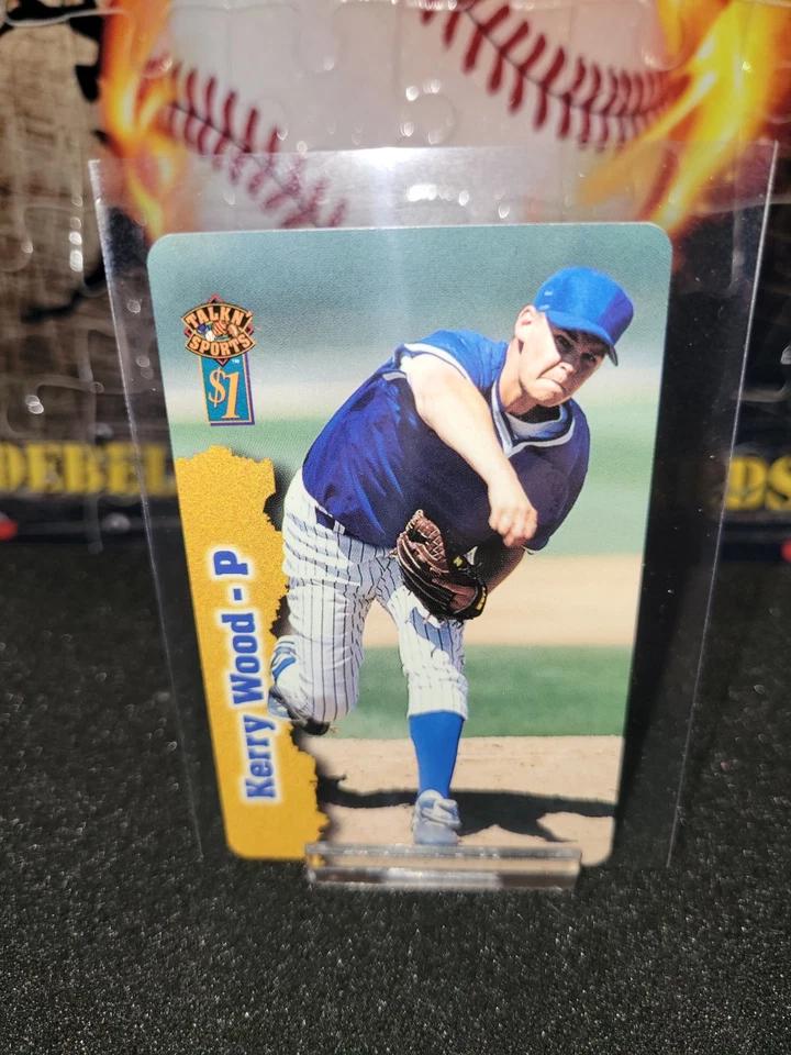 Kerry Wood #44 Baseball Cards 1997 Panini Score Board Talk N' Sports