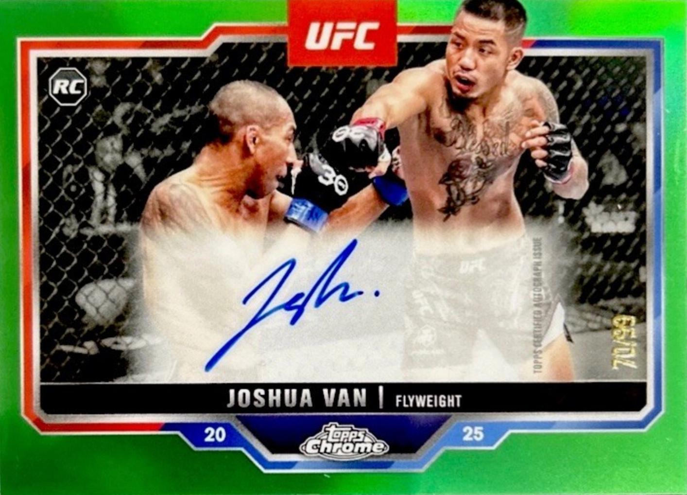 Joshua Van [Green Refractor] #CRA-JV Prices | 2025 Topps Chrome 