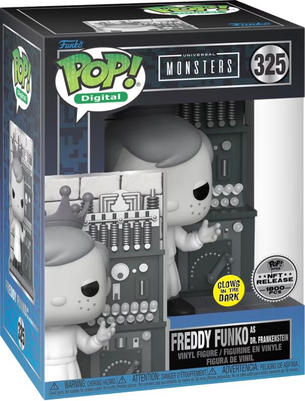 Freddy Funko as Dr. Frankenstein #325 Funko POP Digital
