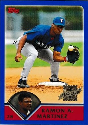 Ramon A. Martinez #309 Baseball Cards 2003 Topps