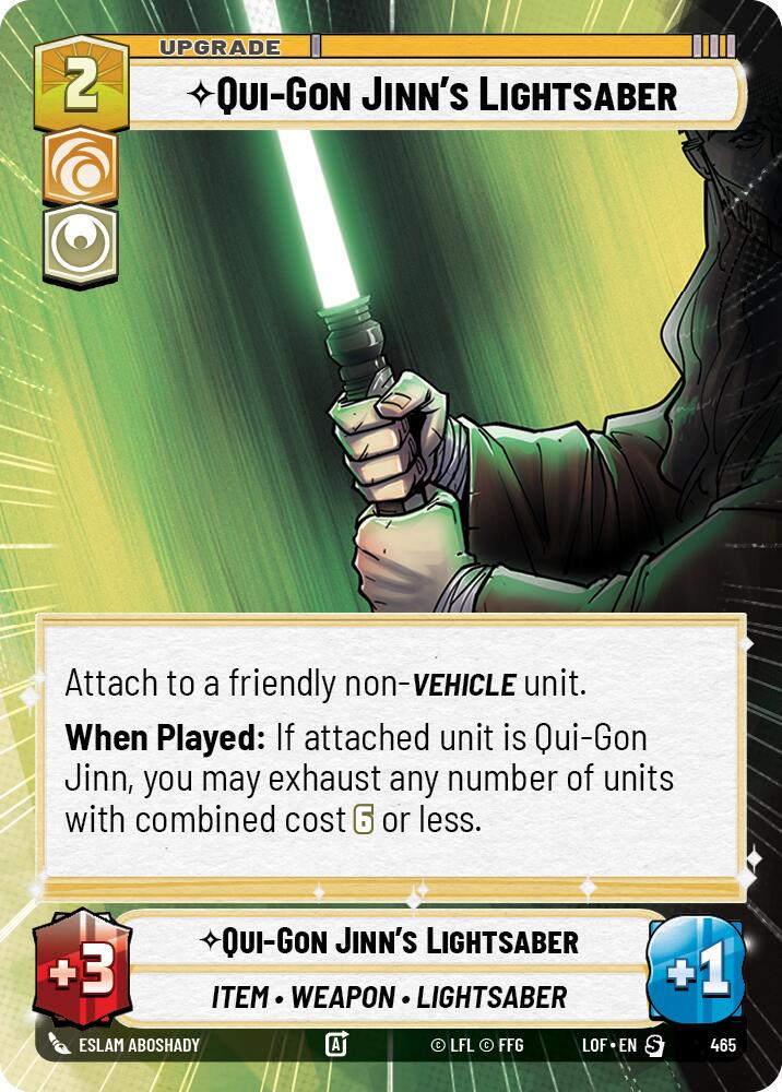Qui-Gon Jinn's Lightsaber [Hyperspace] #465