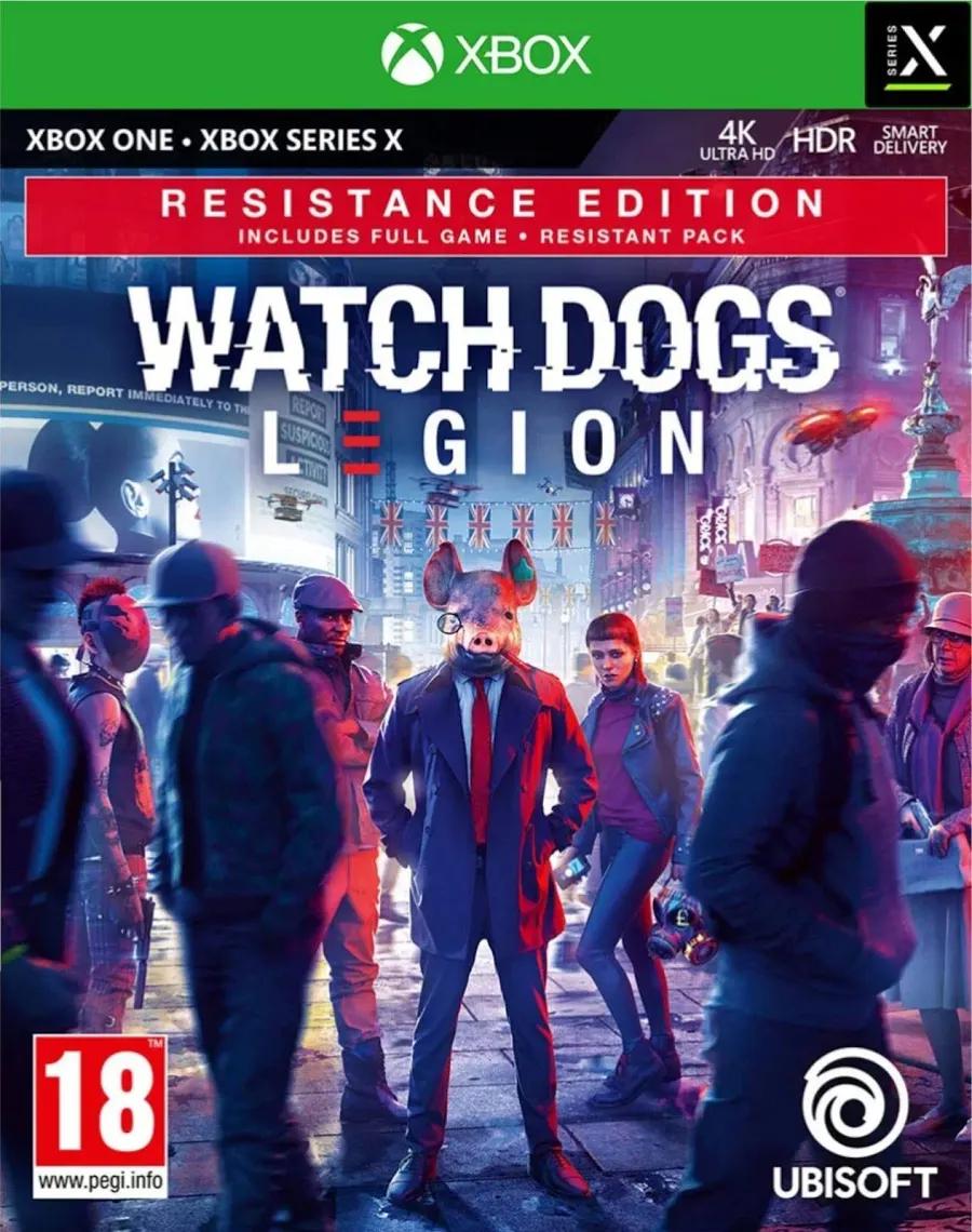 Carátula de Watchdogs Legion Resistance Edition para Xbox Series X (edición PAL España)