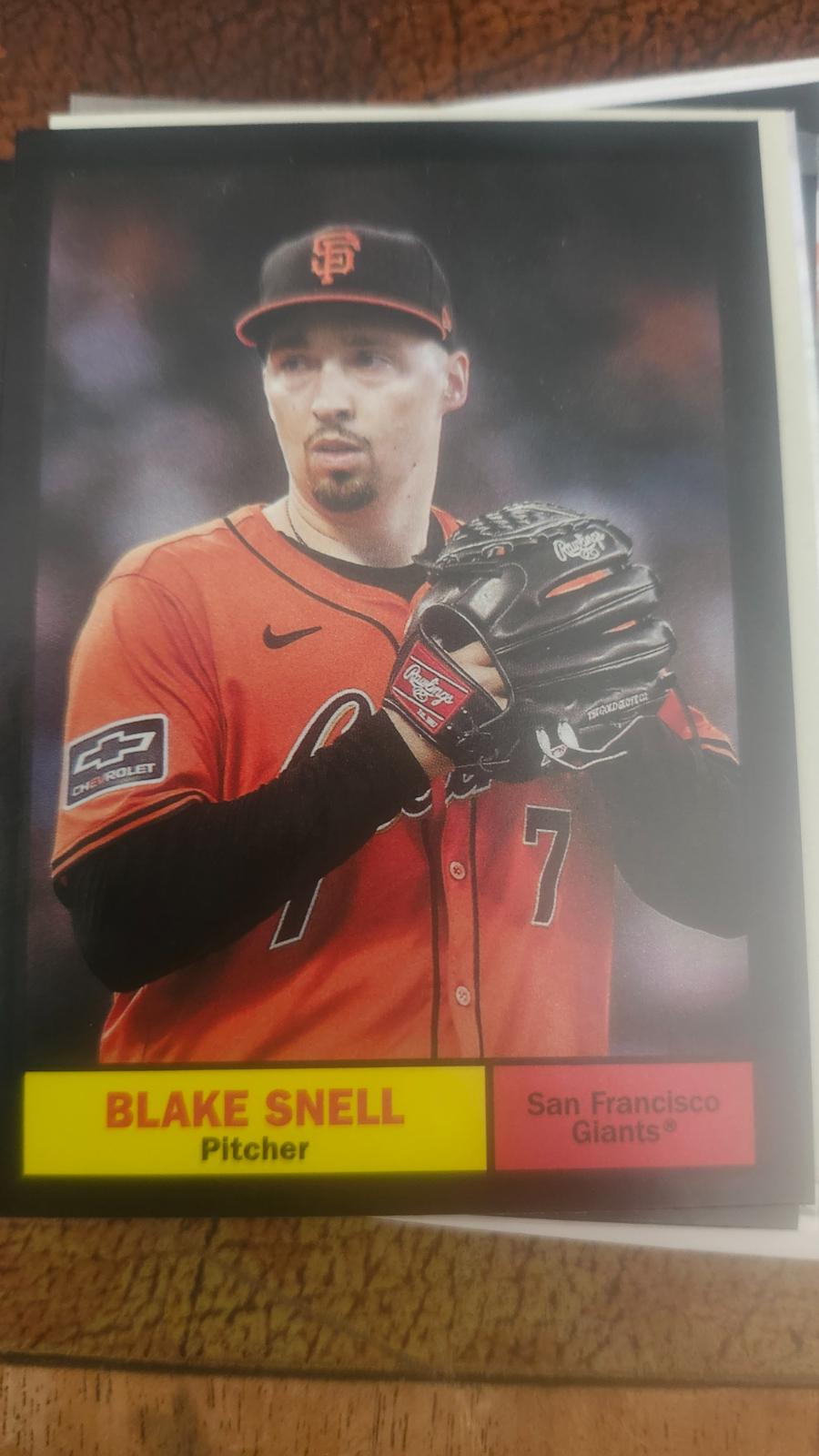 Blake Snell [Black Foilboard] #85