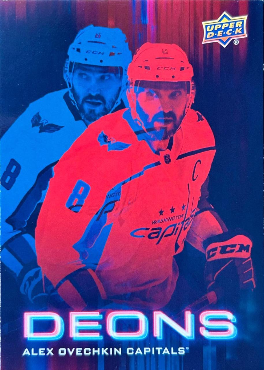 Alex Ovechkin #D-16 Hockey Cards 2023 Upper Deck Deons